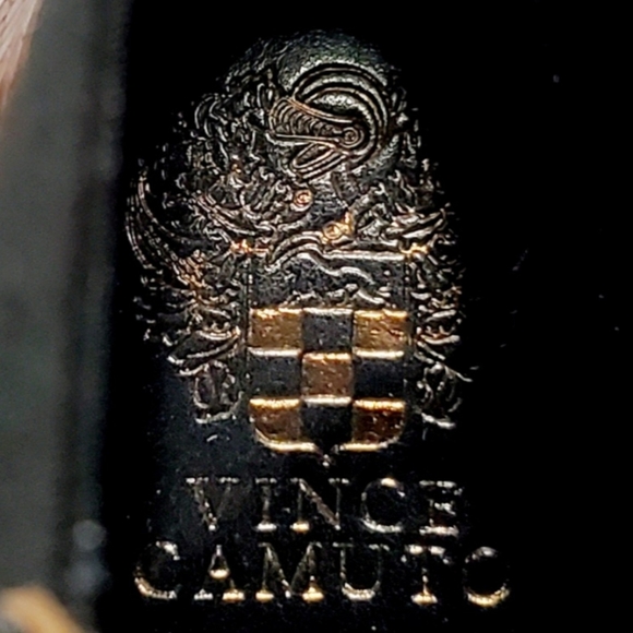 Vince Camuto Ellea Caramel Pull On Pointed Toe Block Heeled Ankle Boots Size 7M - Picture 14 of 16